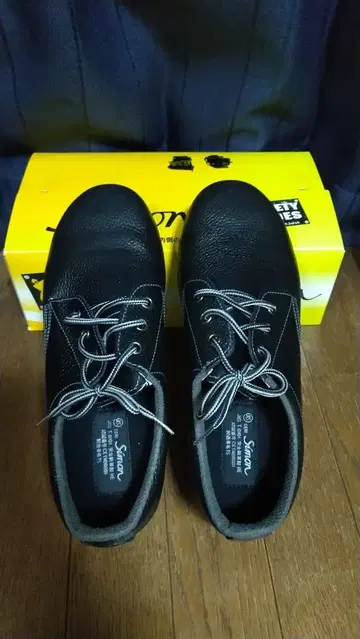 안전화 시몬 Simon 가죽 단화