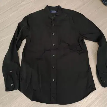 남성용 TOMORROWLAND PILGRIM 블랙 긴팔 셔츠