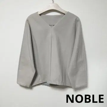 새상품급 NOBLE 노블 상의 풀오버 겨울 소재 플리스 소재