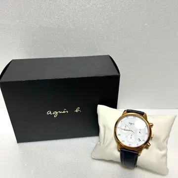 Agnes b 솔라 손목시계 FBRD940 정크 새상품급 박스 포함