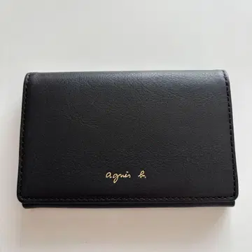 새상품급 에네스베 명함지갑 블랙