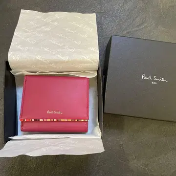 Paul Smith 3단 폴더형 지갑 PWD544 로즈