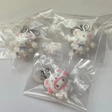 산리오 캐릭터즈 메지루시 액세서리 포근포근 스노우 마이멜로디&시나몬