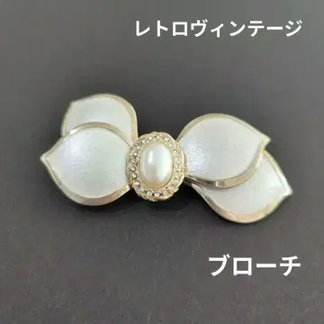 쇼와 레트로 빈티지 브로치 앤티크 엘레강트 고급