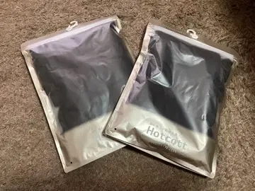 새상품 레깅스 2개 세트 블랙 면 100% 핫코트 프리미엄 벨메종