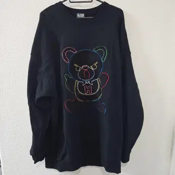 HYSTERIC GLAMOUR 블랙 맨투맨