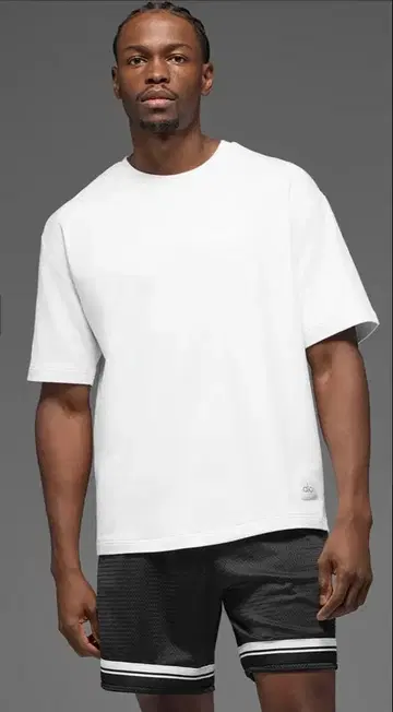 ALO yoga Double Take 숏 슬리브 티셔츠