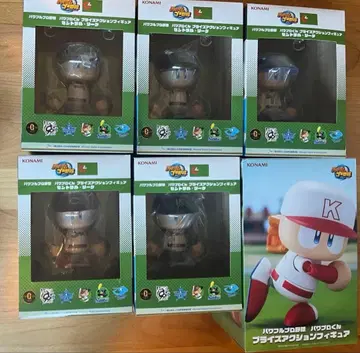 파워프로 군 센트럴 리그 피규어 5종+1