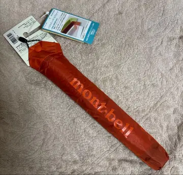 mont-bell 몽벨 트래블 엄브렐라 선셋 오렌지 우산