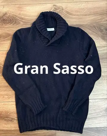 그랑사쏘 니트 네이비 46