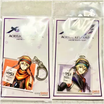 메기도 72 발람 아크릴 키링 2개 세트