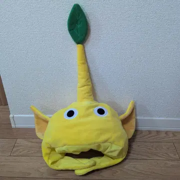 PIKMIN 피크민 코스프레 모자 옐로우 컬러