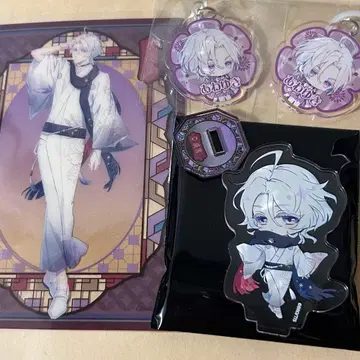 거품의 유크로니아 AGF 가샤코코 밤 아크릴 키링 아크릴 스탠드 담설