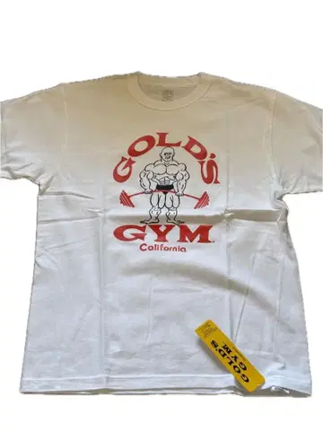 GOLD'S GYM 화이트 T셔츠 L 사이즈