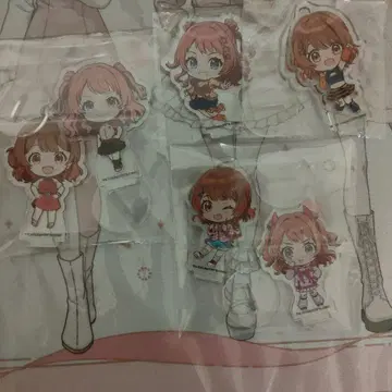 하나미 유메 하나미 사키 미니 아크릴 스탠드 아크릴 쁘띠 스탠드 총 6개