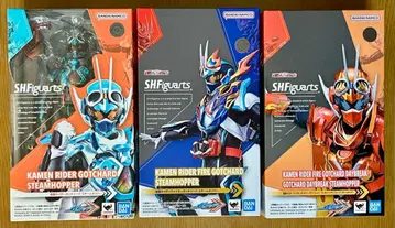 S.H.Figuarts 가면라이더 갓챠드 3종 세트