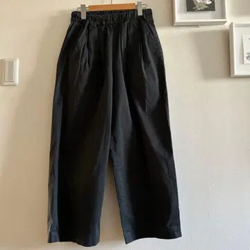 TANDEY 오로네 연중무휴 벌룬 와이드 팬츠 블랙