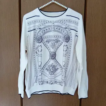 스카프 디자인 니트 새상품급