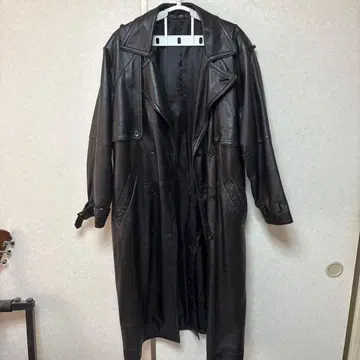 양가죽 롱 코트