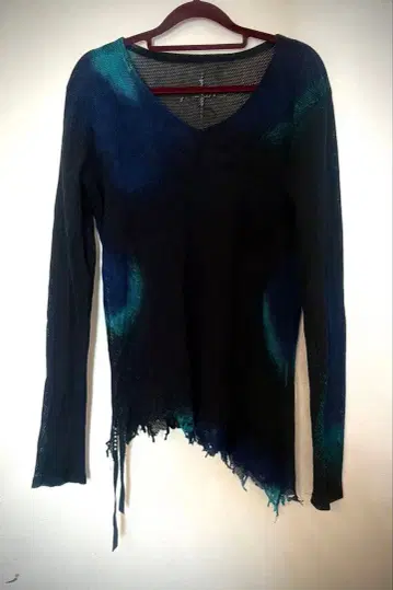 케무릴 메쉬 긴팔 티셔츠