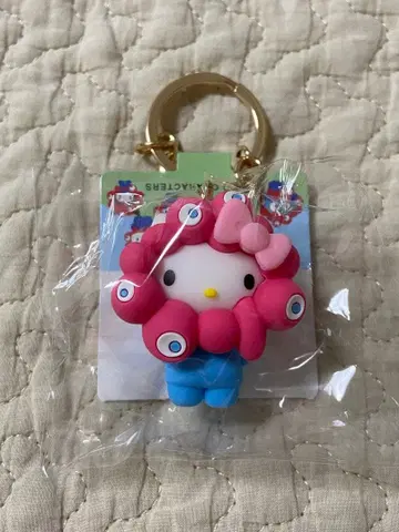 산리오 미야쿠미야쿠 파스텔 키링 시나몬 키티