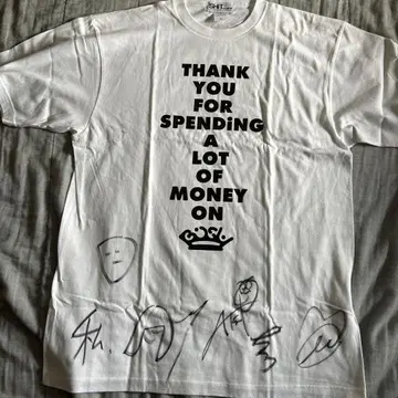 BiSH 사인 포함 T셔츠 XL