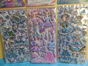 옷 갈아입기 씰 애니멀 패셔니스타 더블씰 3세트