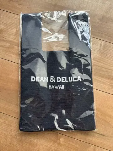 [ 하와이 한정판! ] DEAN & DELUCA 니트 토트백 네이비