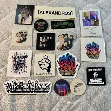 [Alexandros] 스티커 묶음 판매