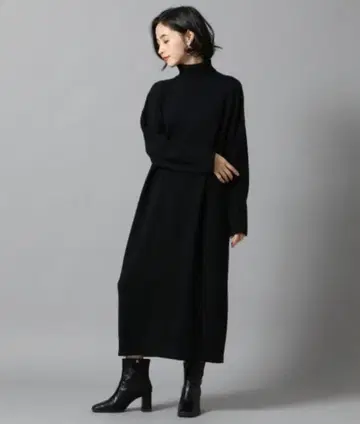 로리즈팜 터틀넥 원피스 터틀 원피스