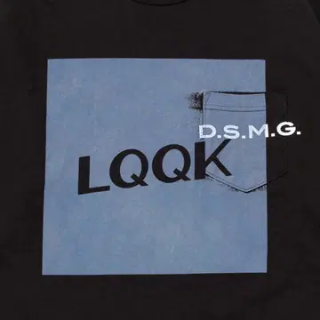LQQK STUDIO DSMG LQQK Pocket L/S Tee XL