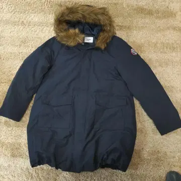 새상품급 에드윈 다운 따뜻한 코트