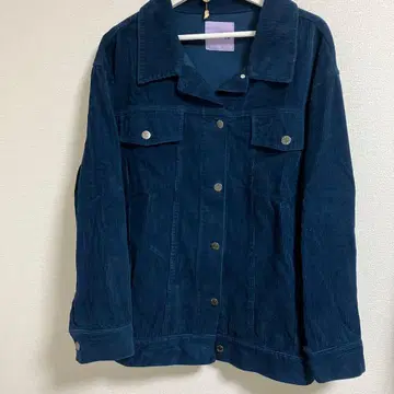 PUNYUS 네이비 코듀로이 자켓 사이즈 2