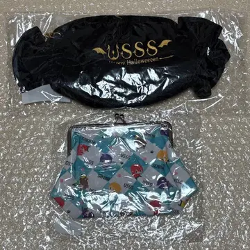 우라시마사카타센 할로윈 캔디 미니백 봄 투어 가마구치 파우치 세트