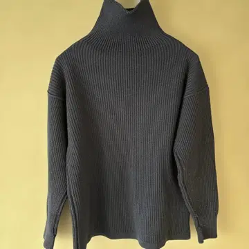 안데르센 안데르센 터틀넥 니트 네이비