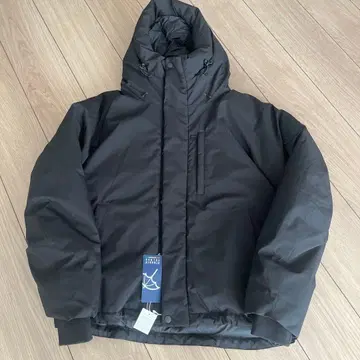 택 포함 새상품 아놀드 파머 블랙 다운 자켓 M