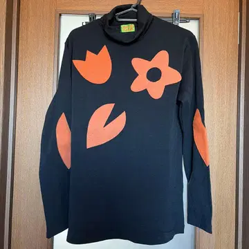 알베로베로 스트레치 효과 좋은 귀여운 이야기 블랙 상의