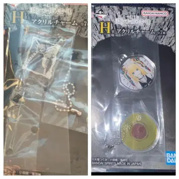 제일복권 데스노트 H상 아크릴 참 미사렘 2종 세트