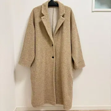 레어 제 인터넷 쇼핑 통신 판매 사이트 롱 코트 브라운