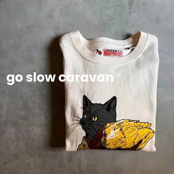 go slow caravan 군고구마 고양이 롱티 USA 사이즈 3