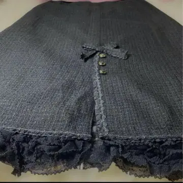 핑크하우스 28350엔 가격표 택 포함 튤 레이스 멋진 스커트 귀한 L