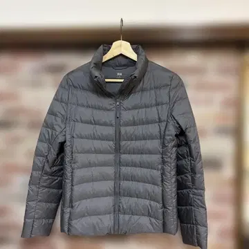 UNIQLO 그레이 다운 자켓 M