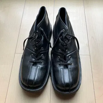 whoopee 후피 레이스업 부츠 남성용 블랙