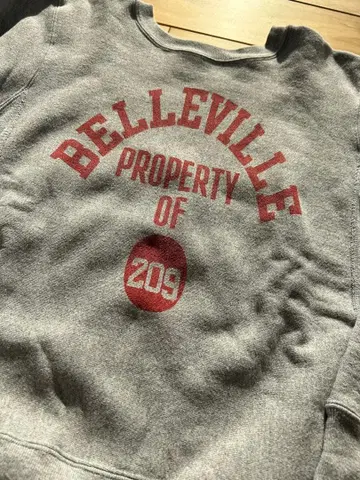 챔피온 리버스 위브 단색 택 복각