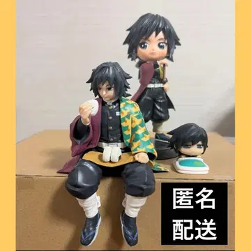 귀멸의 칼날 토미오카 기유 피규어 세트 쵸코노세 Qposket 오네무탄