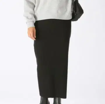 니코앤드 - 리브 니트 스커트