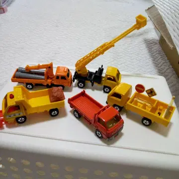 건설 차량 미니카 세트 6대 일본제