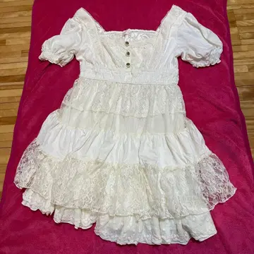 희귀 레어 LIZLISA 리즈리사 원피스 공주 헤이세이 y2k 구 택