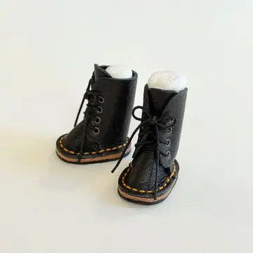 네오 브라이스 사이즈 가죽 부츠 블랙