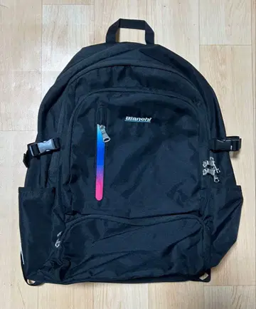 Bianchi 비앙키 럭색 블랙 출퇴근 통학 PC 수납